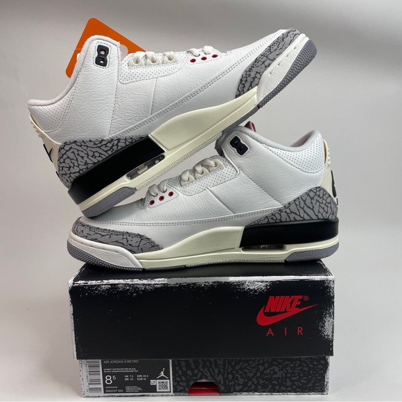 Nike Air Jordan 3 Retro Reimagined “White Cement” 2023 - Picture 3 of 4